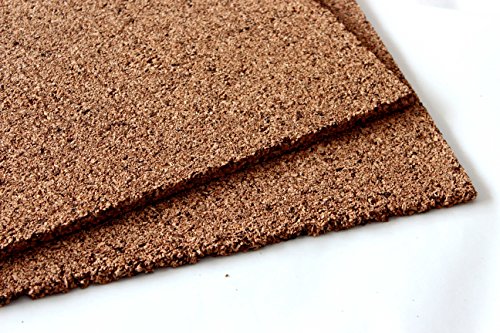 Placas de corcho, de 10 mm de grosor, 100 x 50 cm, 10 piezas, 5 m2, para aislamiento Cover