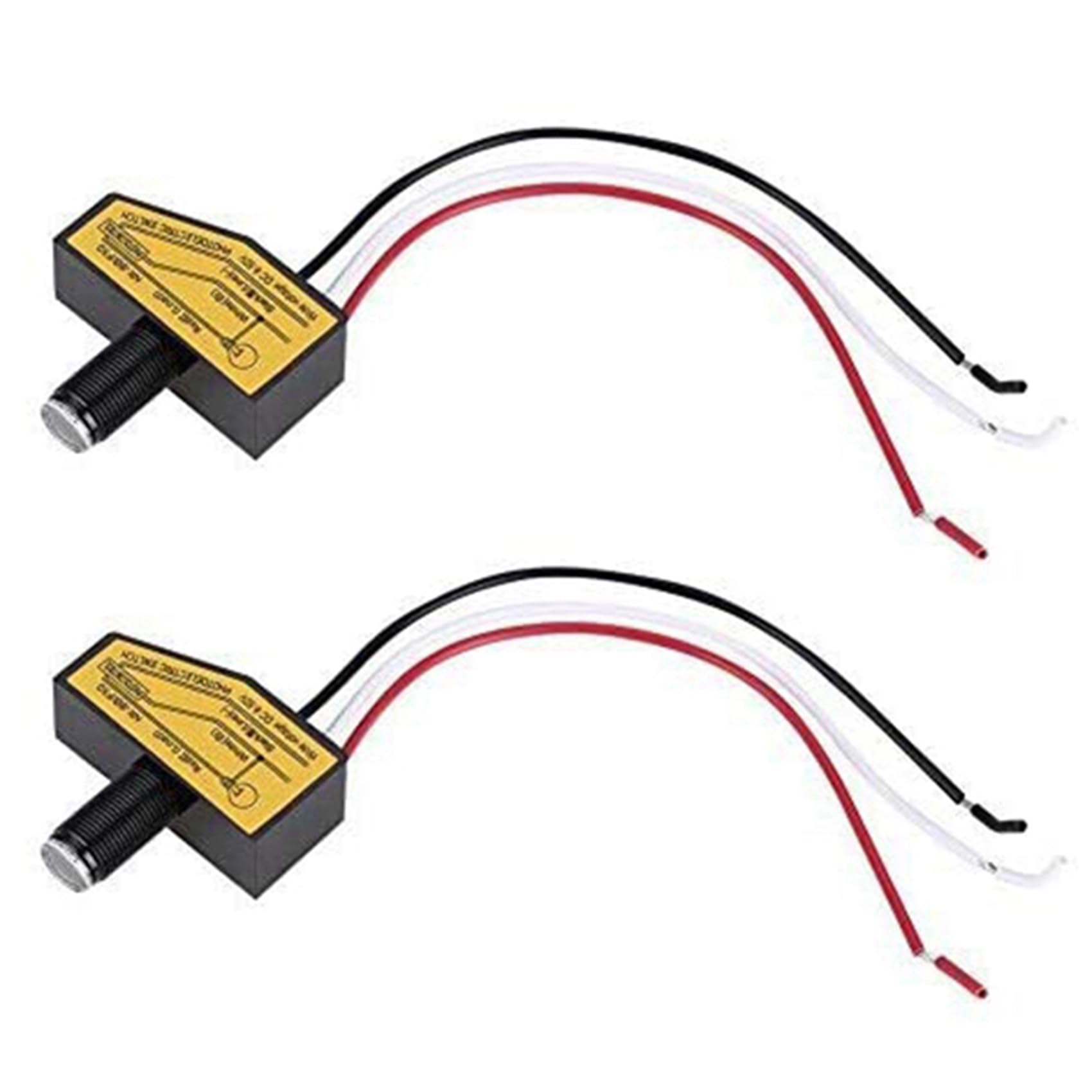 Ctrlzs Light 2X Photocell Switch -Bb/F50 Dc 8-50V Dusk To Dawn Sensor Photoelectric Switch Photocell Sensor Ing Switch