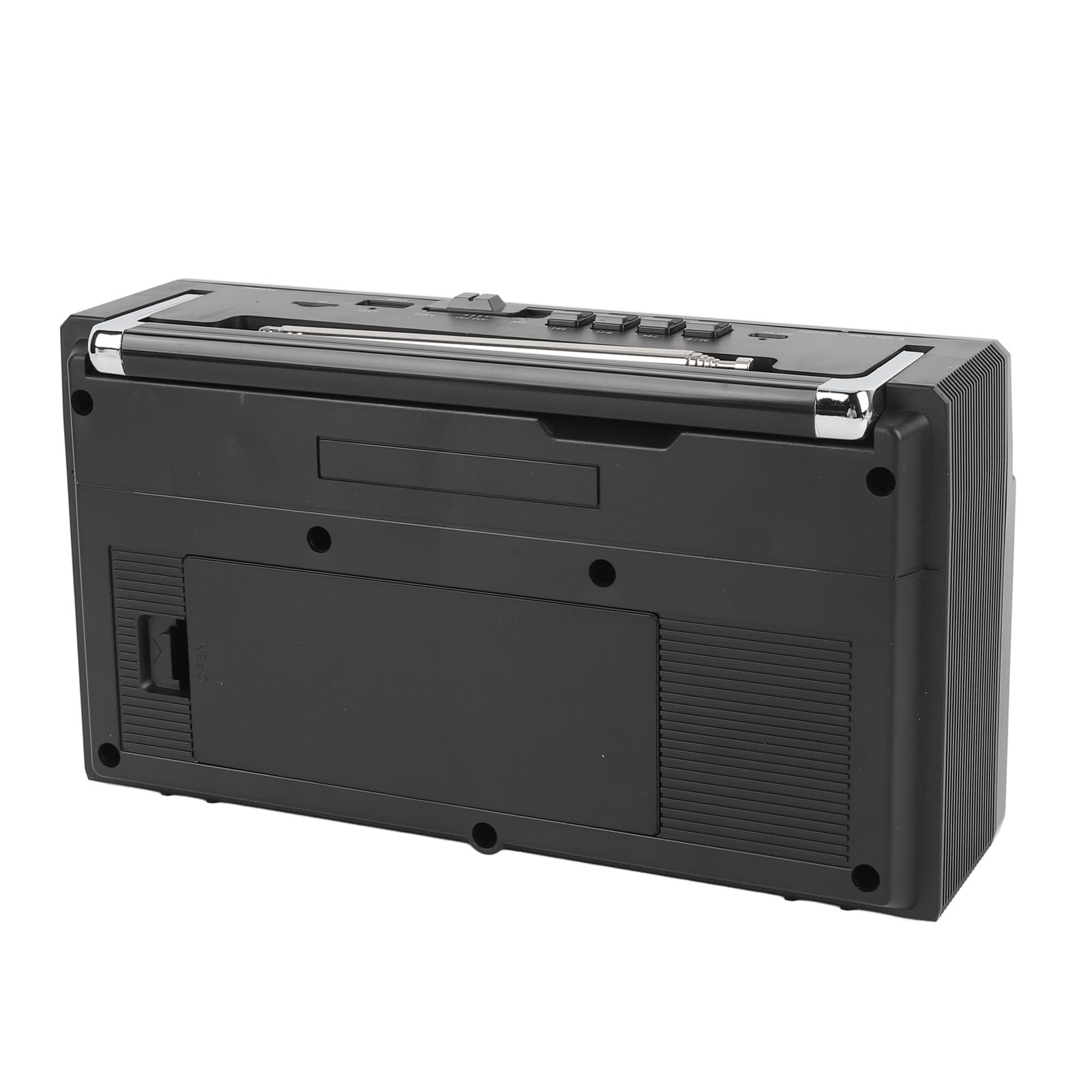 VBESTLIFE Przenośne Radio, Bluetooth FM AM SW z Czytnikiem Kart USB, Podwójne Głośniki 5 W, 18H żywotności, Typu C, do Podróży na Zewnątrz Domu (BLACK)
