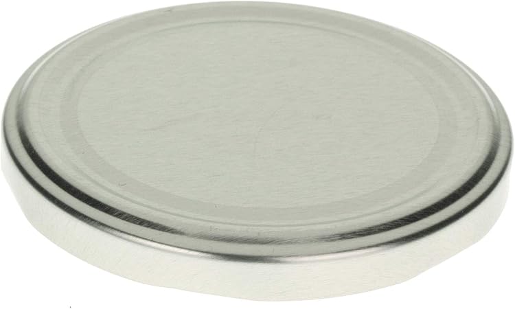 20x Einmachglas Deckel 82mm Kupfer - Twist-Off Verschlüsse