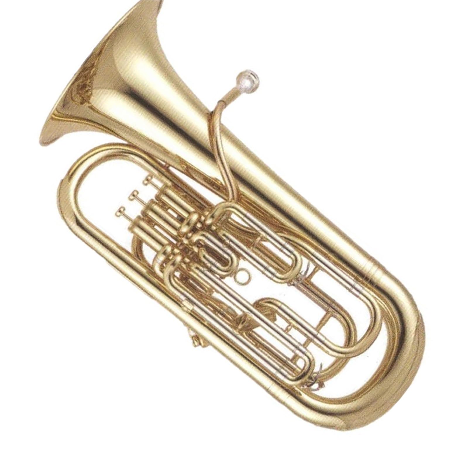 Eufonium 4 Piston B Flat Profesjonalne Złote Lakierowane Eufonium Do Występów Muzycznych Dla Dorosłych