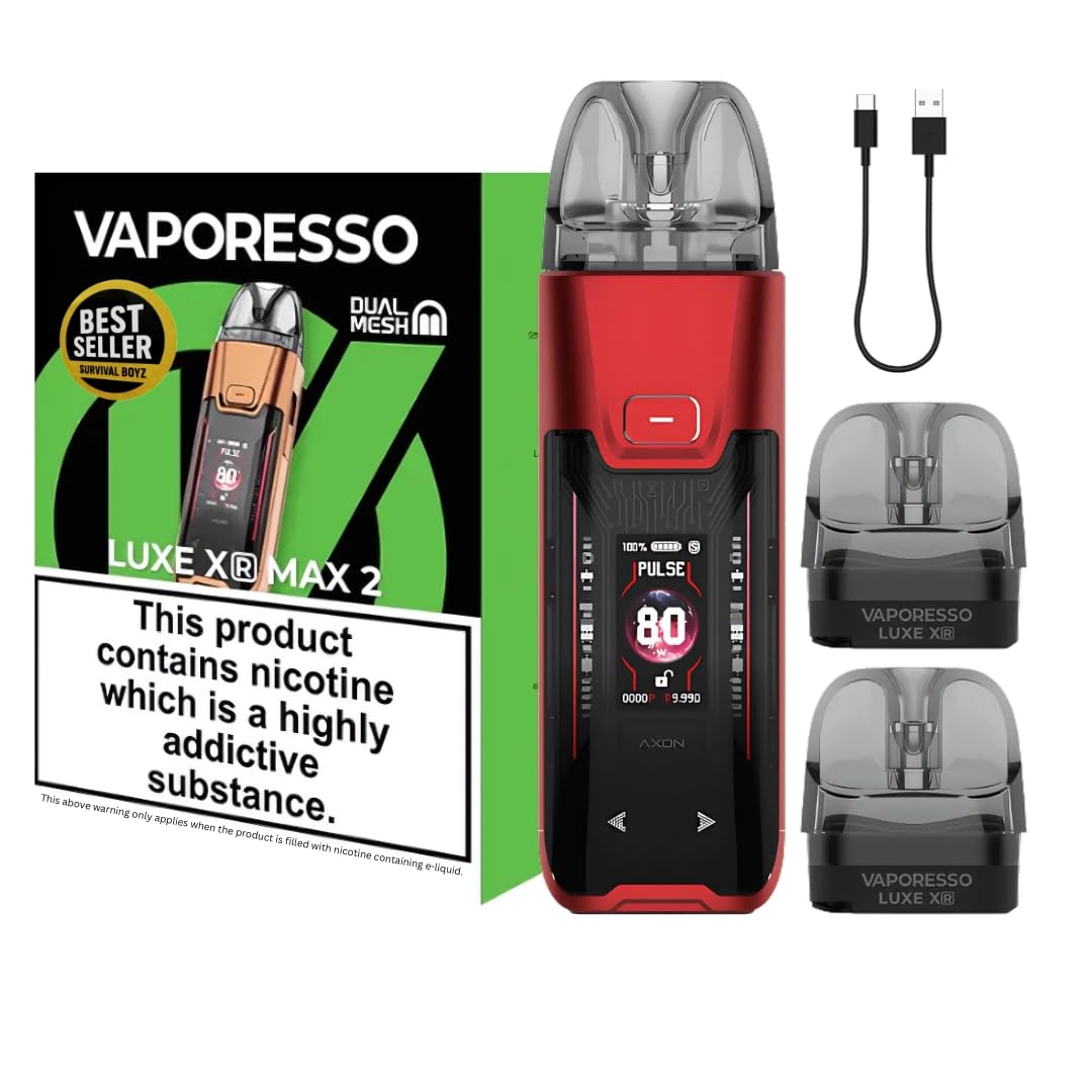 Vaporesso Luxe XR Max 2 Vape Kit [Red] - 12 colours