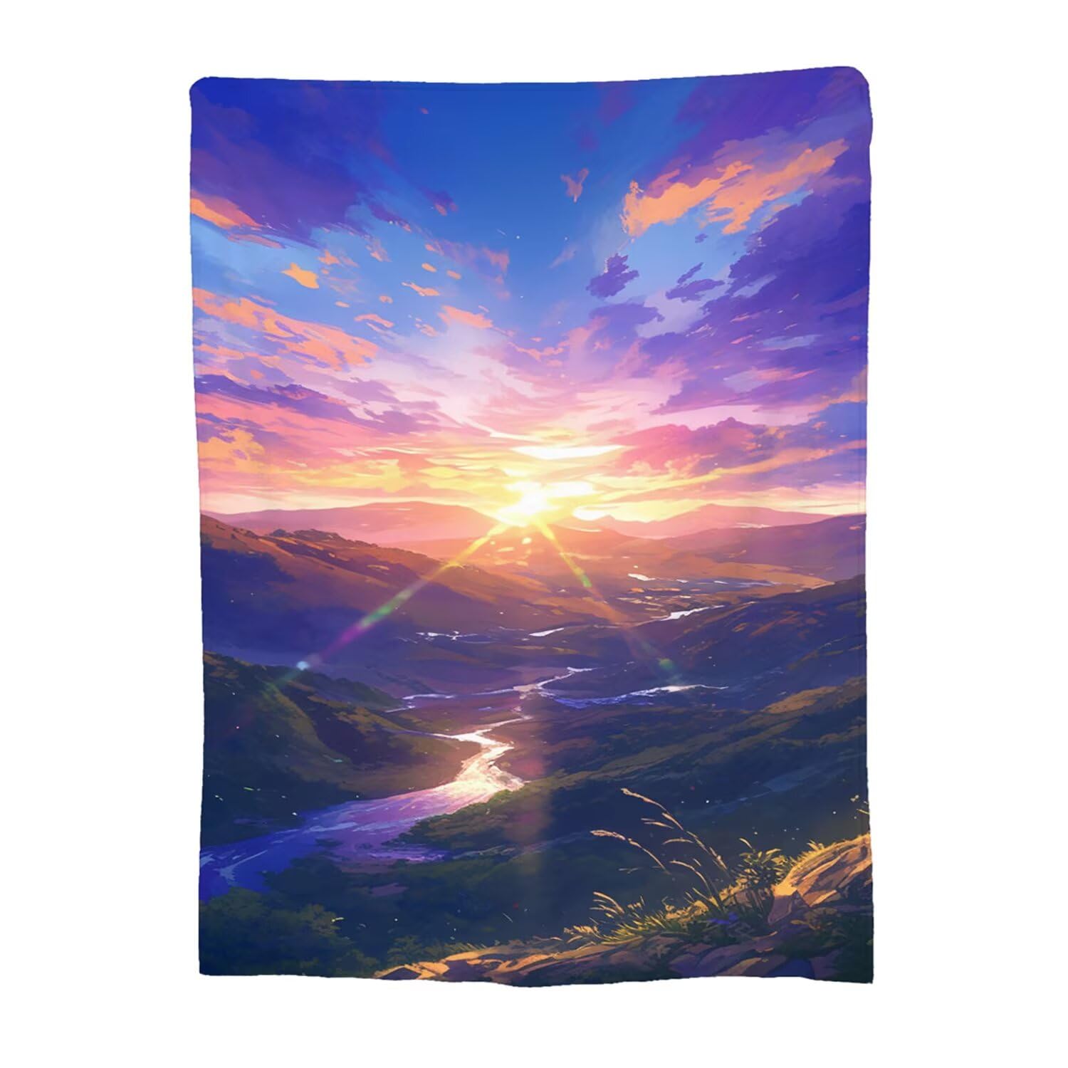 Couverture moelleuse en flanelle 80x120 cm pour ne plus jamais avoir froid au bureau