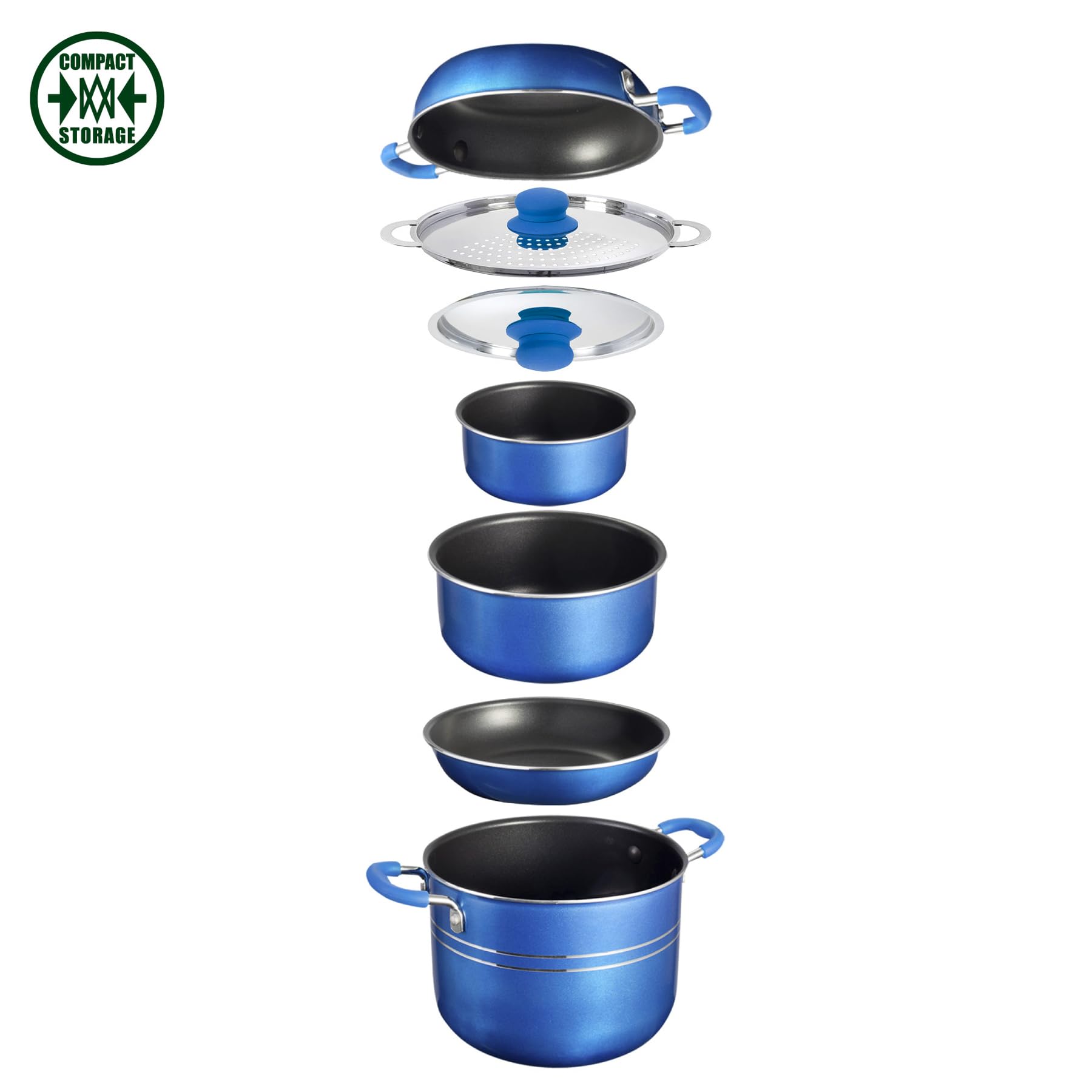 Brunner Juego de ollas Skipper 8 + 1 Ø 20 cm