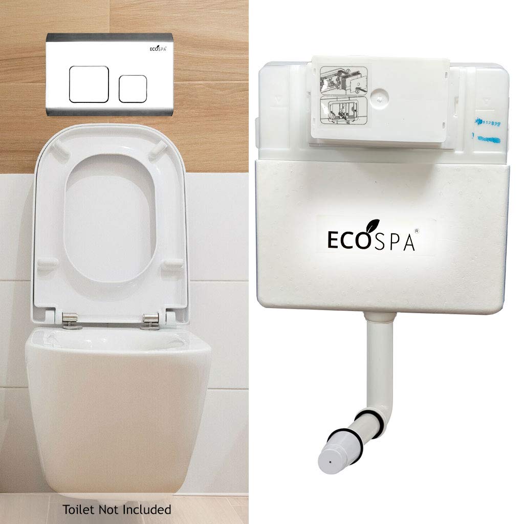 ECOSPA Universal Slim Concealed 3L/6L Insulated Cistern for a WallHung