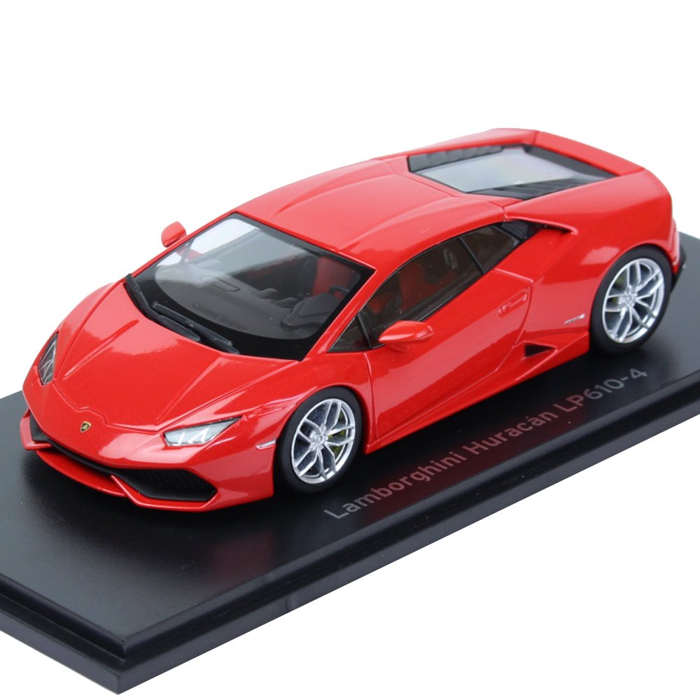 Miniature Kyosho Lamborghini Huracan LP610-4 Rouge Métallique 1/43