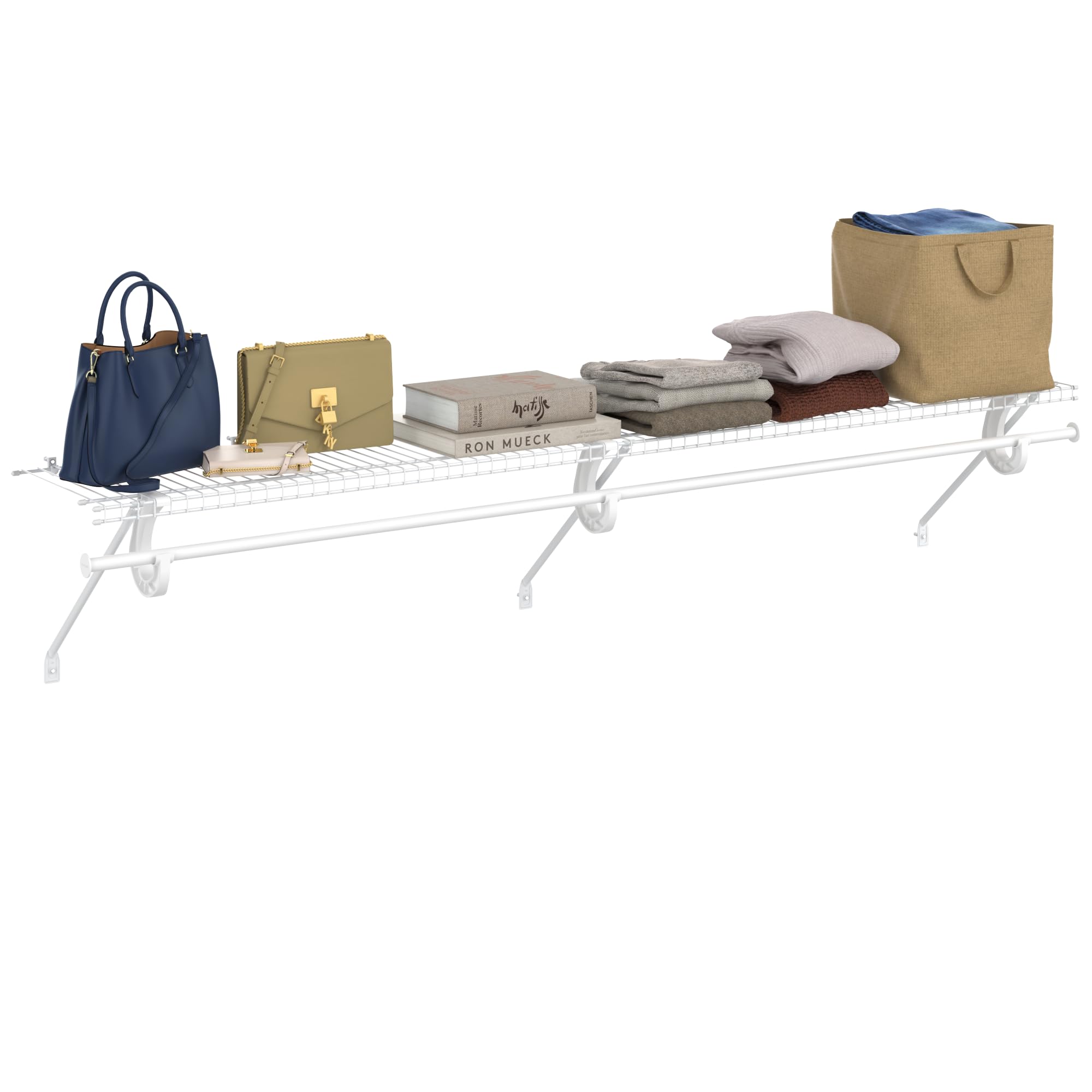 D−STYLIST KDFY-12AB Amazon.com: ClosetMaid 5632 Super Slide Ventilated Shelf Kit with