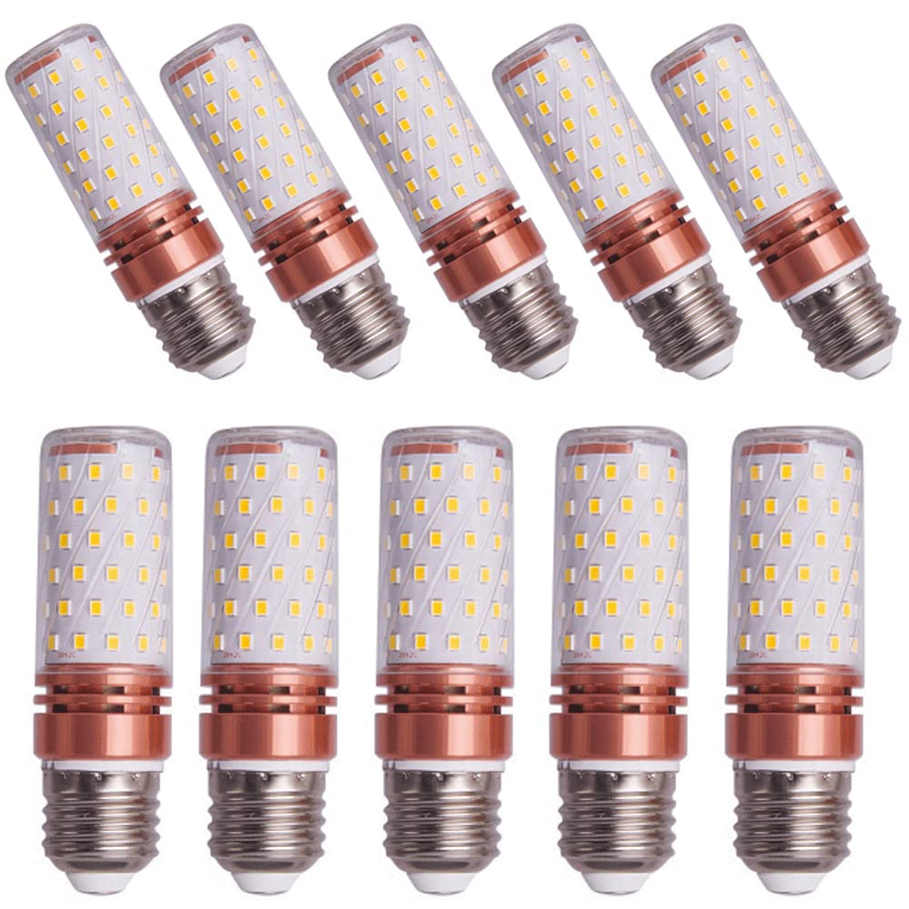 Birnen, 10er-Pack, LED-Maisbirne, 16 W (entspricht 160 W), kein Stroboskop, Nicht dimmbar, AC 100 V-240 V, Konstantstrom, E27-Fassung, Heim/Gewerbe