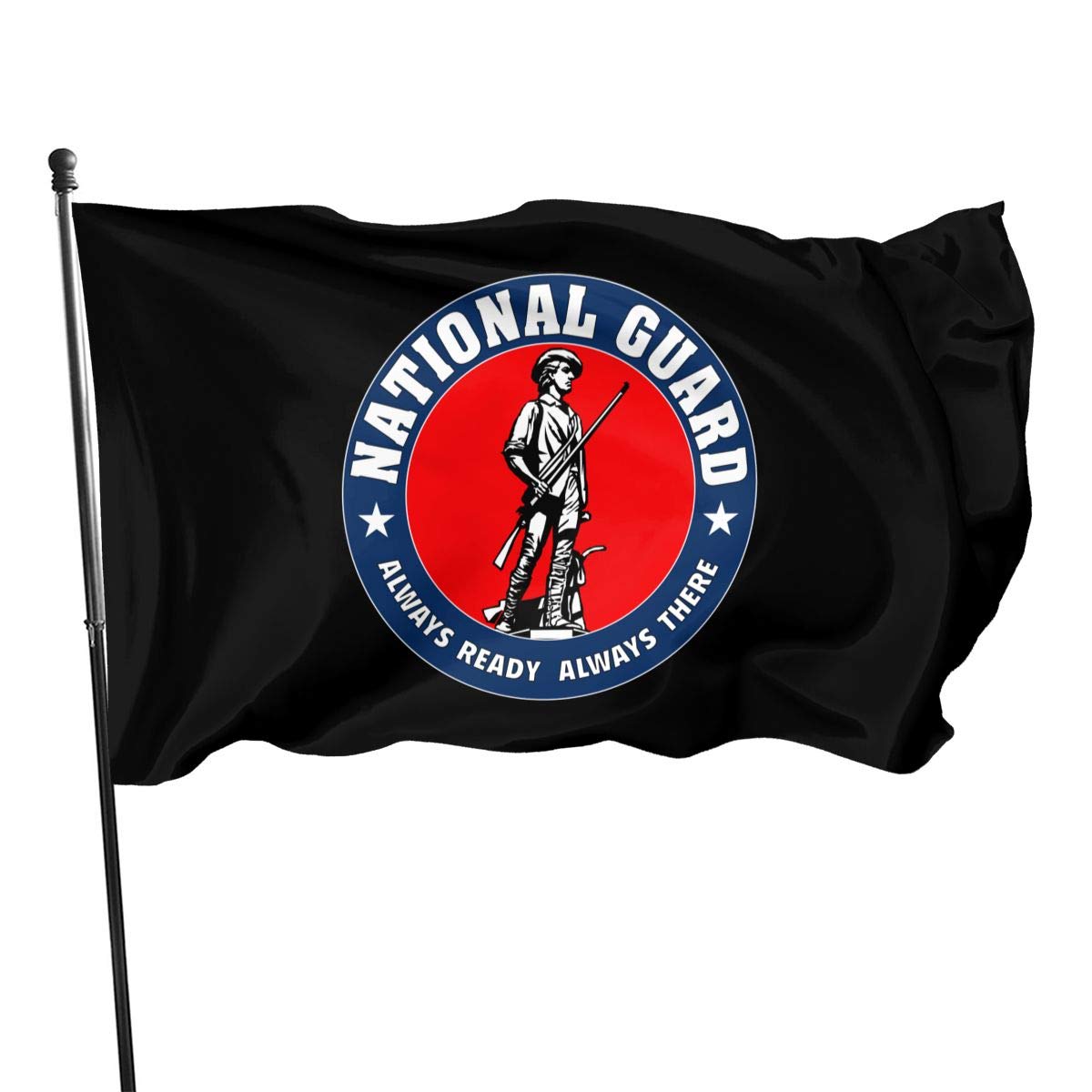 Air National Guard 3x5 Foot Flags Outdoor Flag 100% Single-Layer Translucent Polyester 3x5 Ft