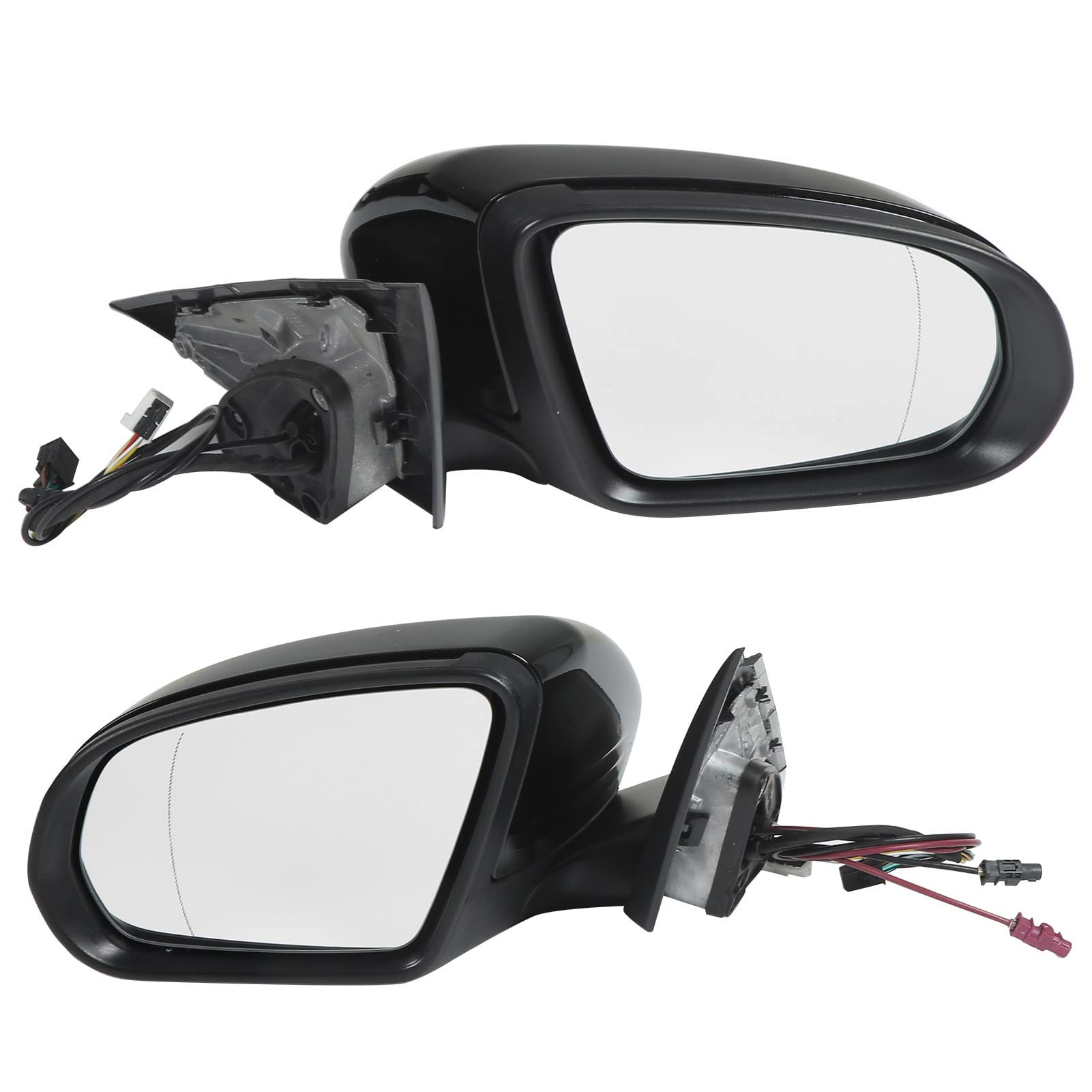 Pour Rétroviseur De Classe C W205, Rétroviseur Extérieur De Voiture Avec Chauffage électrique Pliable 2058109701 Accessoires De Mise à Niveau De Remplacement Pour Classe C W205 2014-2022