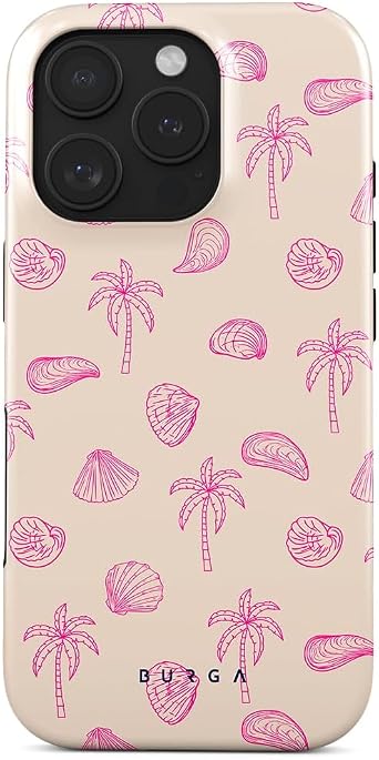 BURGA Unisex Phone Case for iPhone 16 ProMax Dual-Layer Hybrid Design with Shock-Absorbing TPU & Durable Exterior, Scratch-Resistant Finish and Raised Bezel Edge for Screen Protection & Daily Use