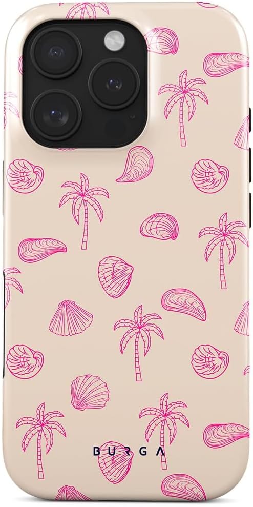 BURGA Unisex Phone Case for iPhone 16 ProMax Dual-Layer Hybrid Design with Shock-Absorbing TPU & Durable Exterior, Scratch-Resistant Finish and Raised Bezel Edge for Screen Protection & Daily Use