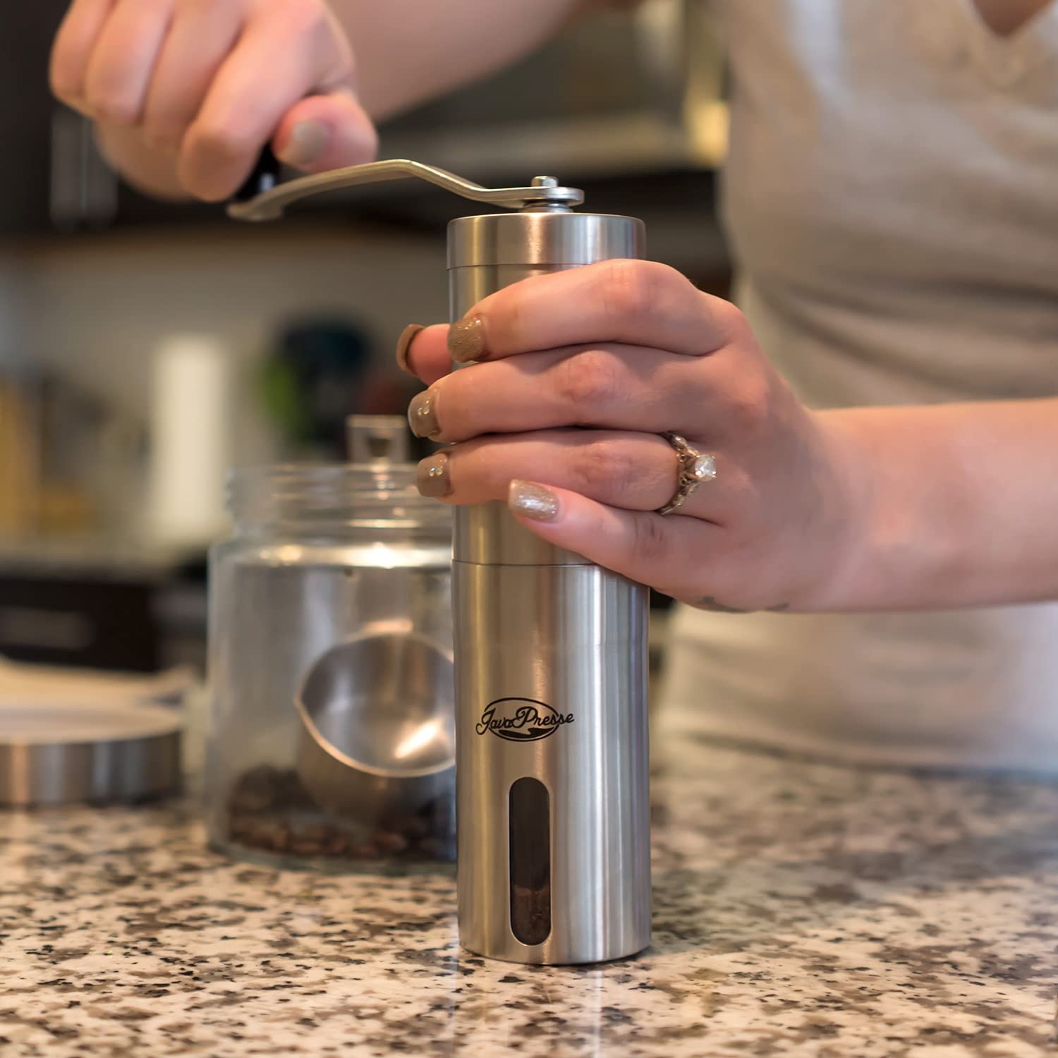 Amazon.com: Manual Coffee Bean Grinder 