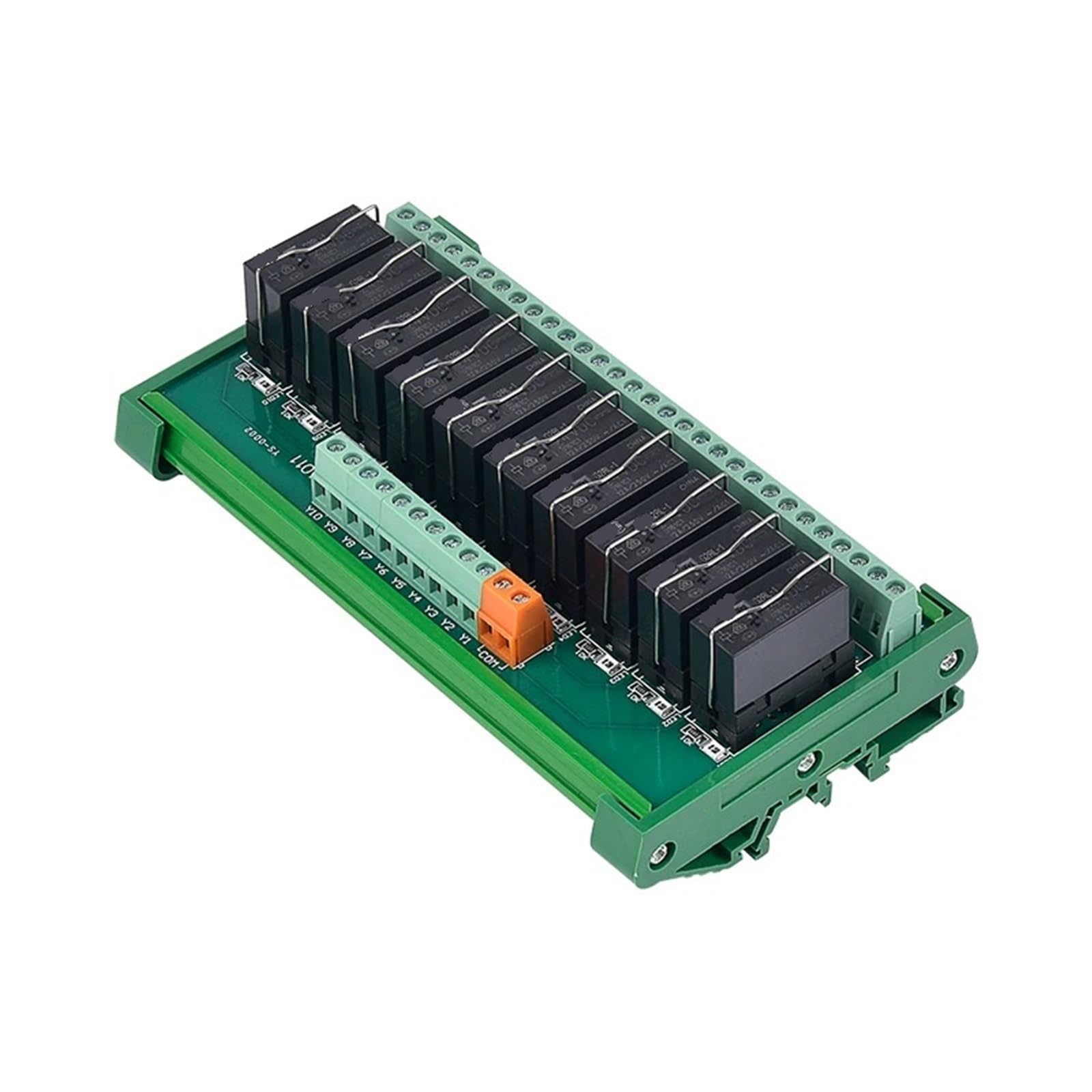 Módulo de relé de 2/4/6/8/10/12/16 salidas 12V24V NPN/PNP universal 1NO1NC(12V,10 Channels)