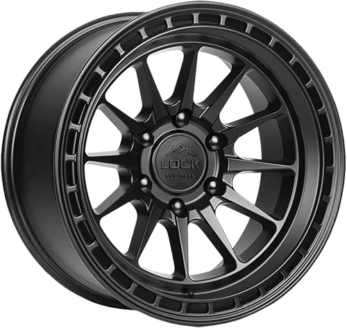 LOCK OFFROAD BAJA-7969MB12N 17X9-6X139.7-12et - Matte Black with Matte Black Rin