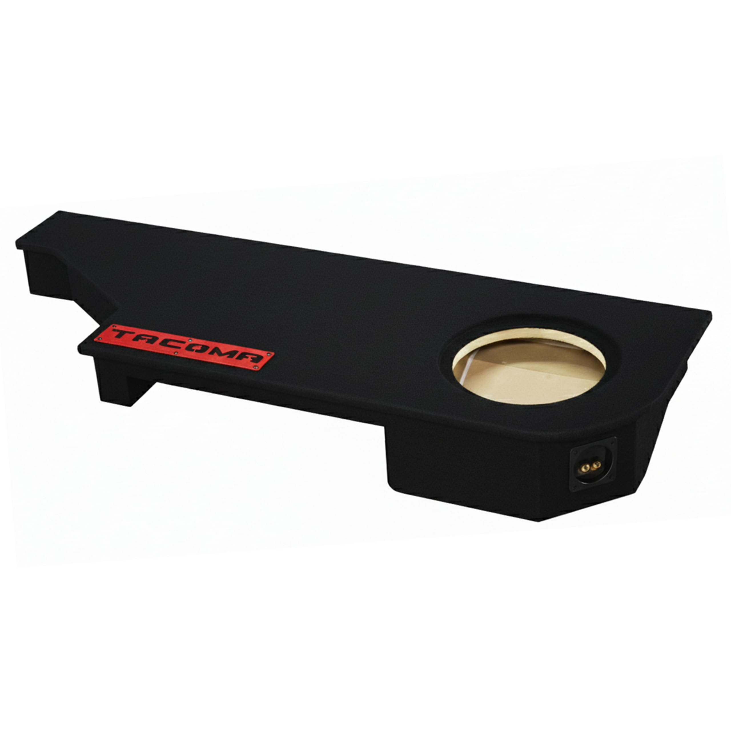 Compatible with Tacoma Double Cab 2024 2025 2026 10" Single Sub Box Subwoofer Enclosure Ground Shaker Speaker Box Car Audio Stereo System No Speaker Included