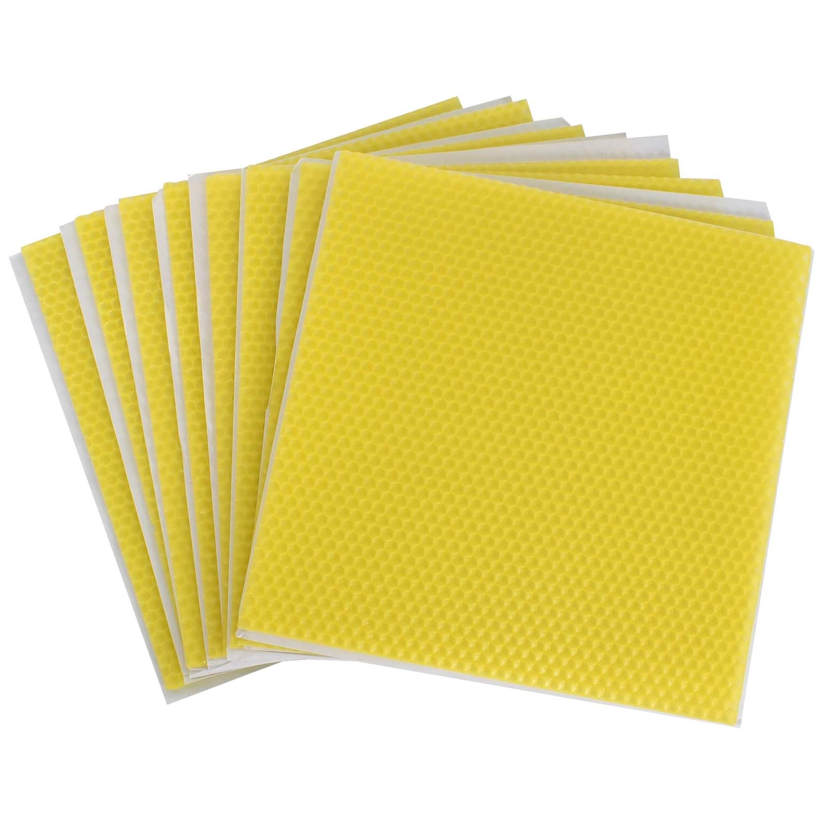 Kit Candele In Cera D'Api Fai Da Te - 12 Fogli Colorati + Stoppino, Creativo Per Adulti E Bambini - Foto 12