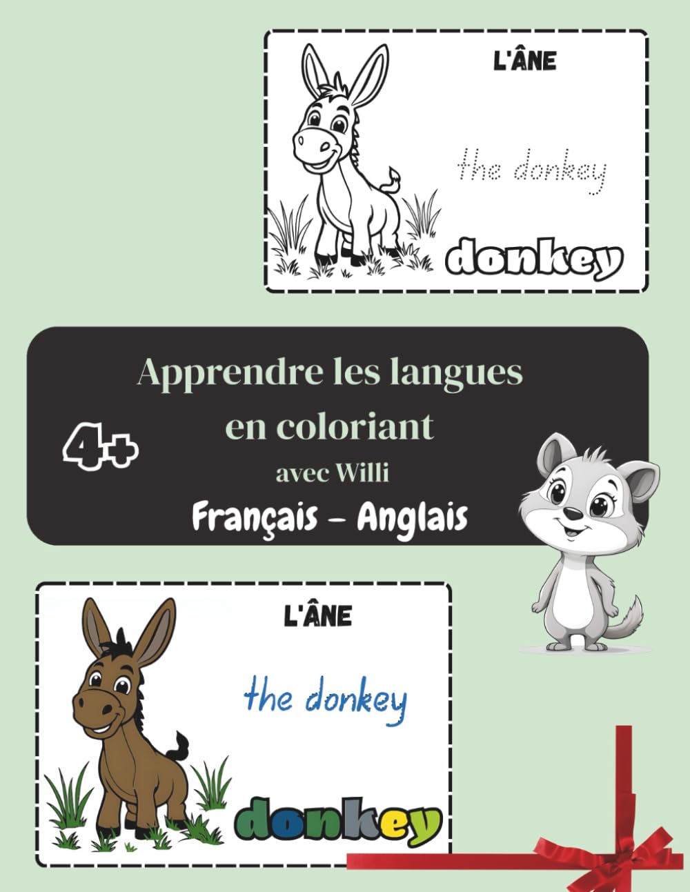 Apprendre les langues en coloriant Français – Anglais: Livre d’Apprentissage pour Enfants à partir de 4 Ans