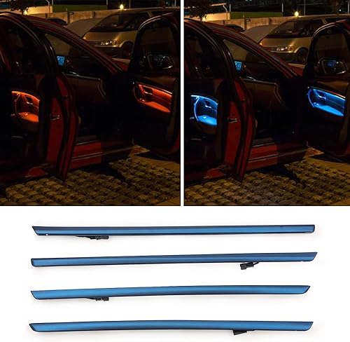 Accesorios de tira de luz ambiental para puerta interior de automóvil, accesorios para BMW Serie 3 F30 F31 320i 328i 330i 335i 340i puerta de dos