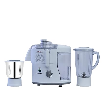 Florita ISI Approved Curvy 500 Watt Juicer Mixer Grinder With 2 Jar (Wet jar with 1500 ml, Dry jar with 1000 ml) Stainless Steel blades
