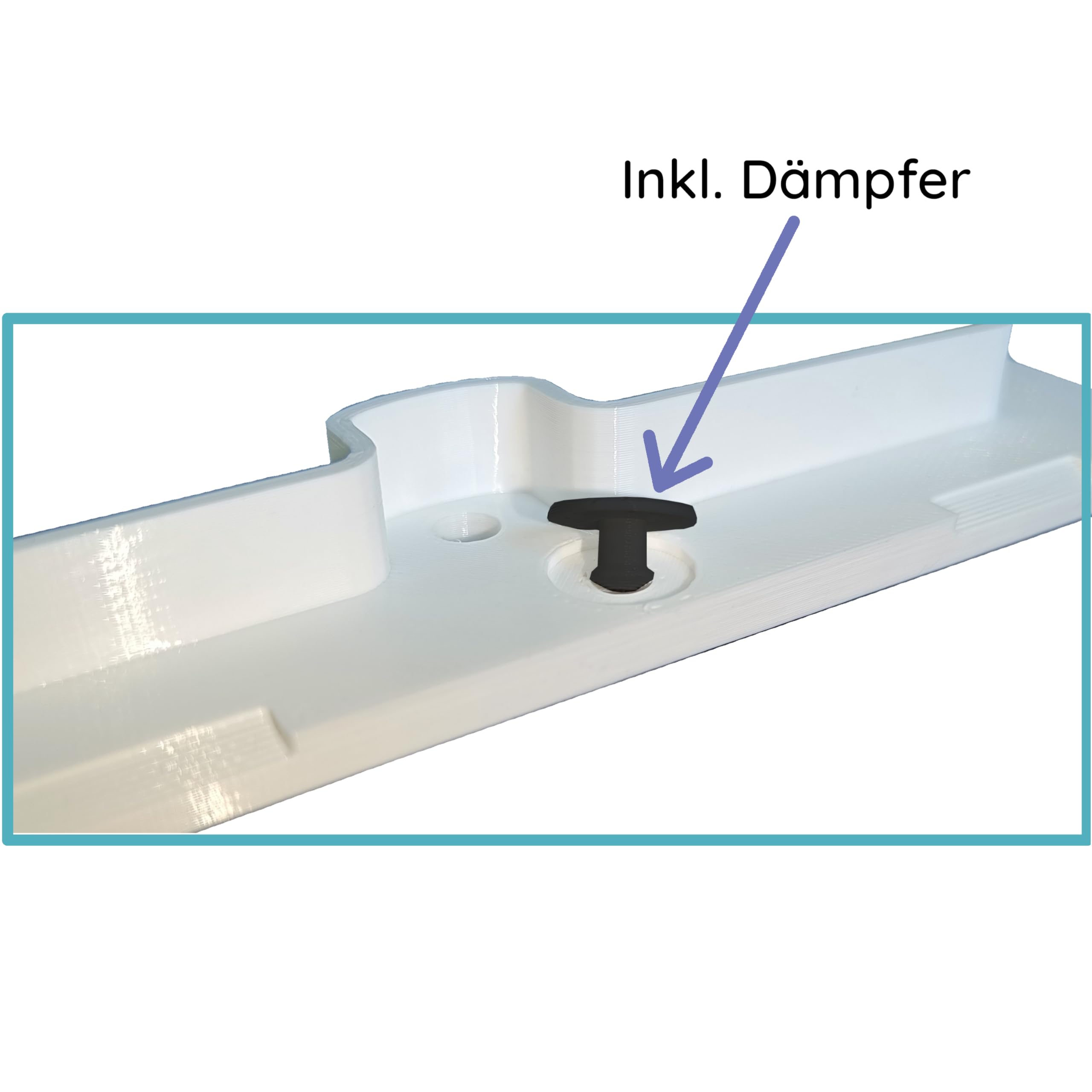 ULROAD Einhängerahmen Für SANIT S700 Redonda - Ersatzteil Spülkasten Betätigung
