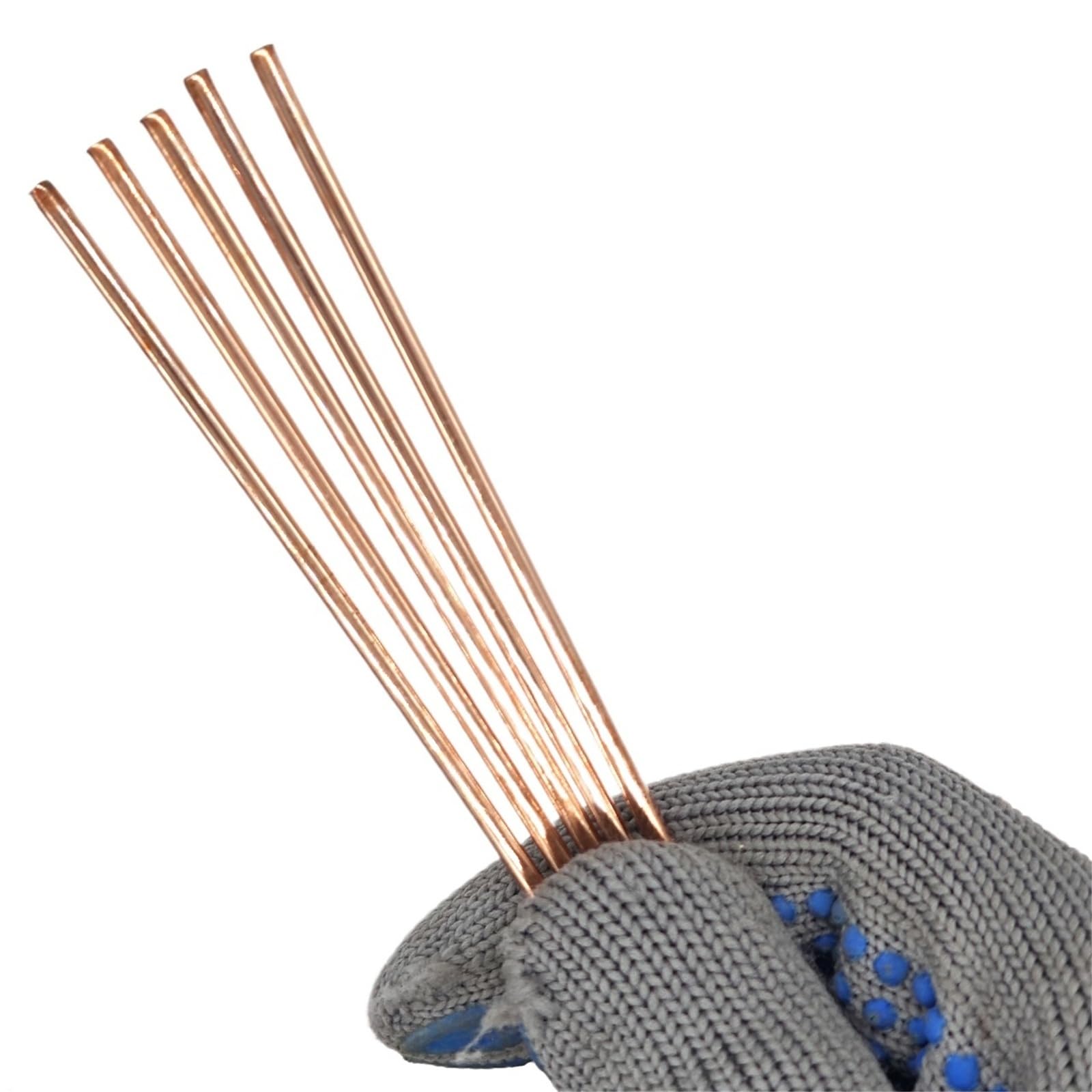 20 piezas varillas de soldadura de latón de 50cm, alambre de soldadura de electrodo de cobre y fósforo, No se necesita polvo de soldadura for soldadura sin costuras Herramientas(3.0mm)