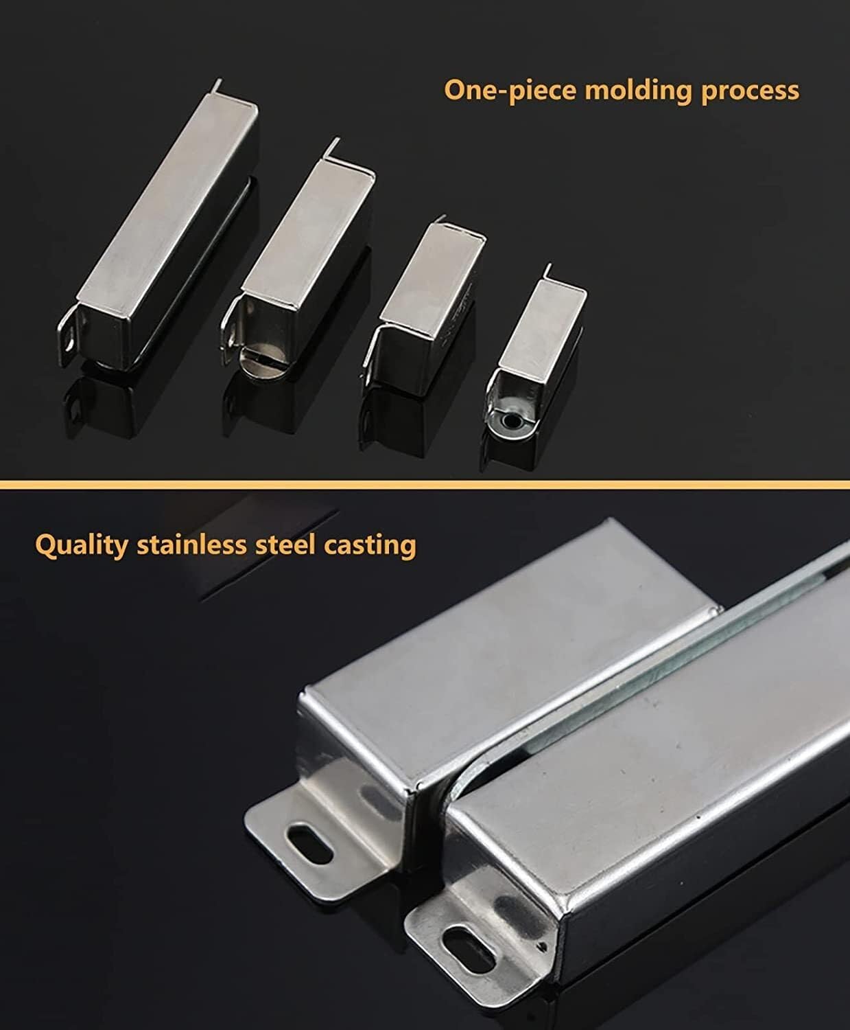 SOESFOUFU 4 Stuks Magnetische Deur Geopende Boerderij Magneet Kast Sluiting Magnetische Sloten Voor Kasten Deur Magneten Kastje Magnetische Vangst Legering Kraal Sterke Magneet