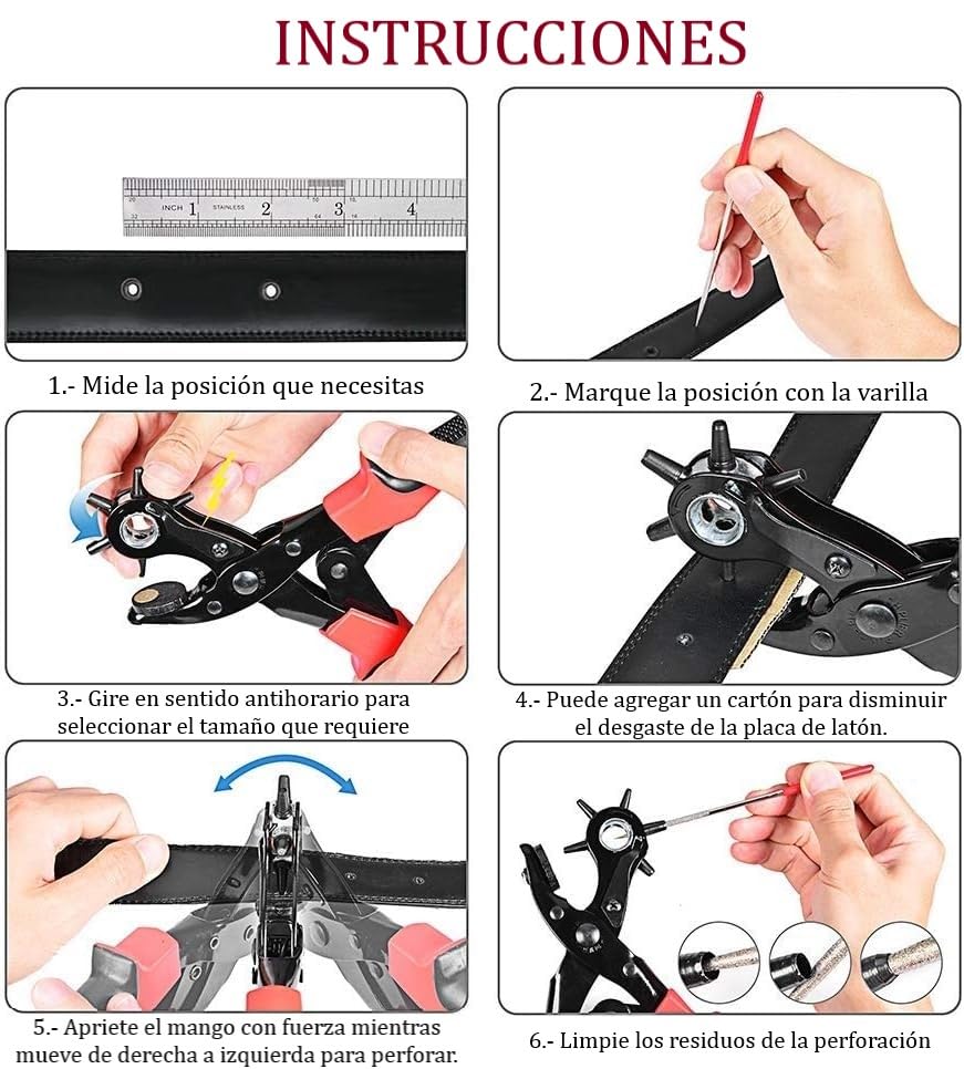 sacabocados para cuero marca Vmingo (3)
