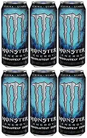Pack de Monster Absolutely Zero LT 473ml - Unidade 6 unidades