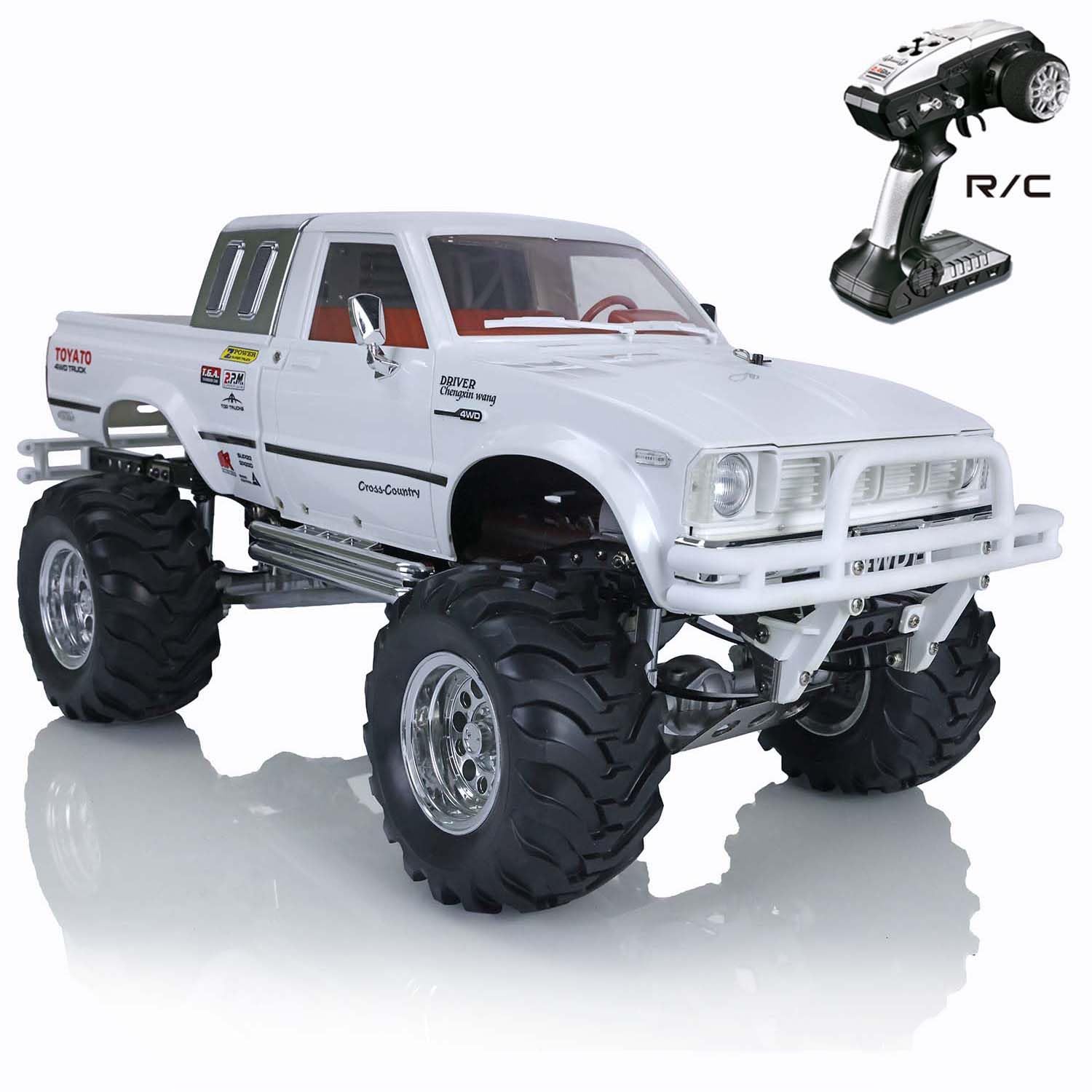 HG 1/10 RC Pickup Model 4 * 4 Rally Car Series Car Racing Crawler 2.4G RTR Motor ESC Motor Servo