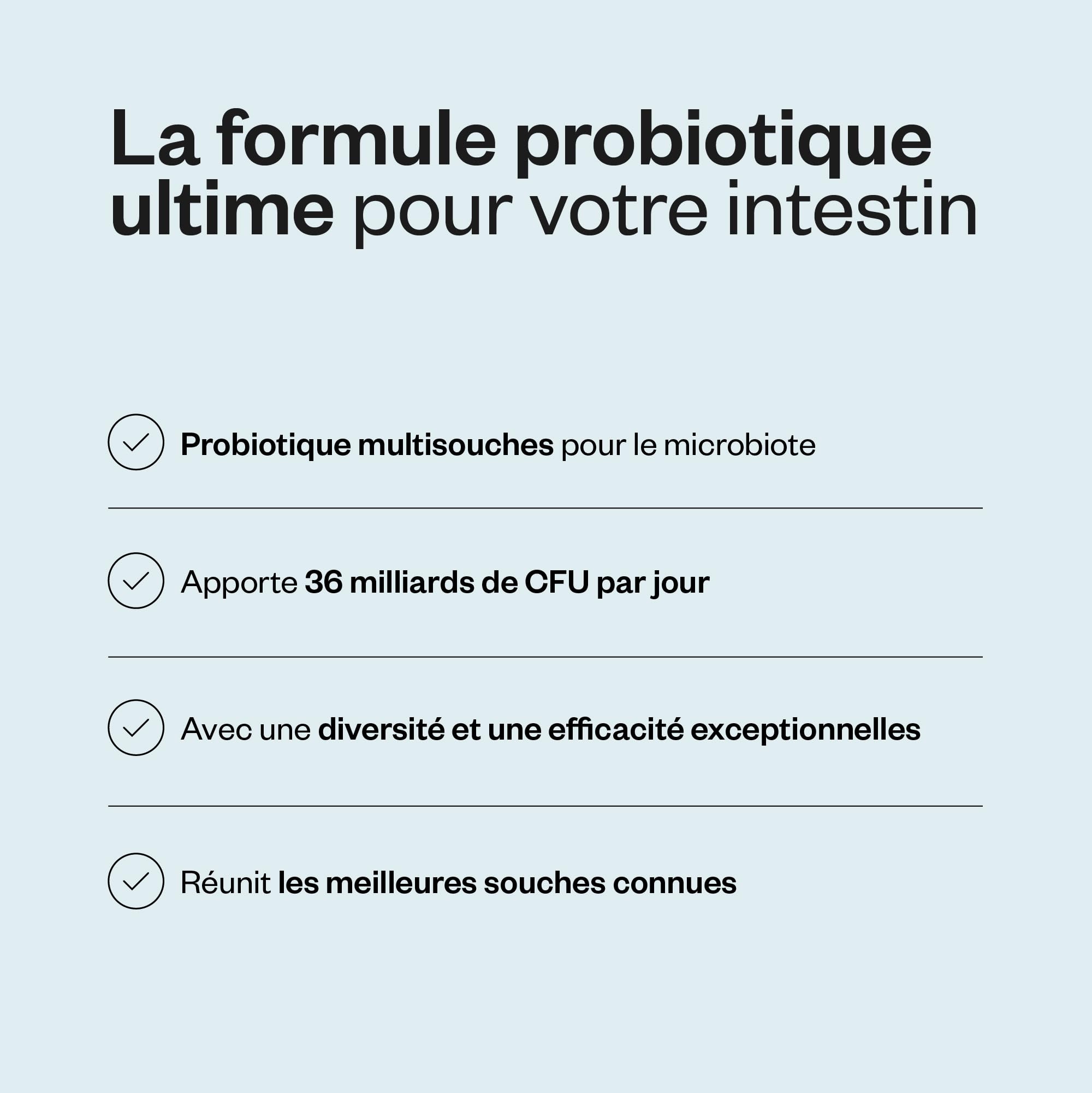 Formule probiotique à spectre complet - Système Digestif - SuperSmart | 36 milliards d'UFC par jour - Le Probiotique Ultime - Vegan - Sans Gluten