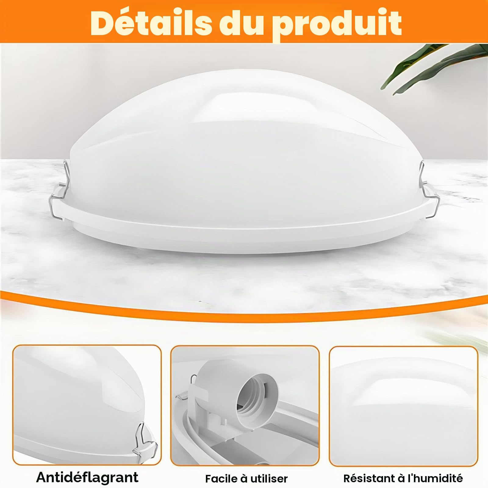 Lampe De Sauna Mumusuki éClairage De Sauna LumièRe De Sauna, LumièRe De Sauna LED Bain De Vapeur Anti-DéFlagrant RéSistant Aux Hautes TempéRatures dans Le Sauna LumièRe Large Bande