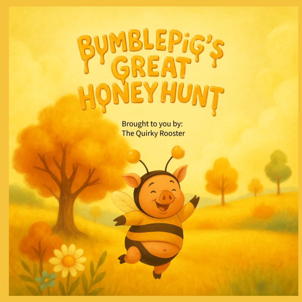 BumblePig's Great Honey Hunt: Children's Story Book With Coloring Pages