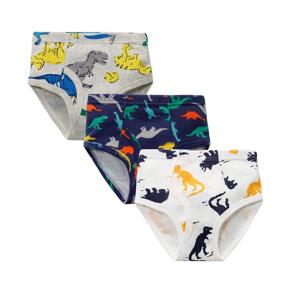 Slip Bambino in Cotone Intimo 2-10 Anni Mutande Ragazzo Confezione da 12 Pezzi