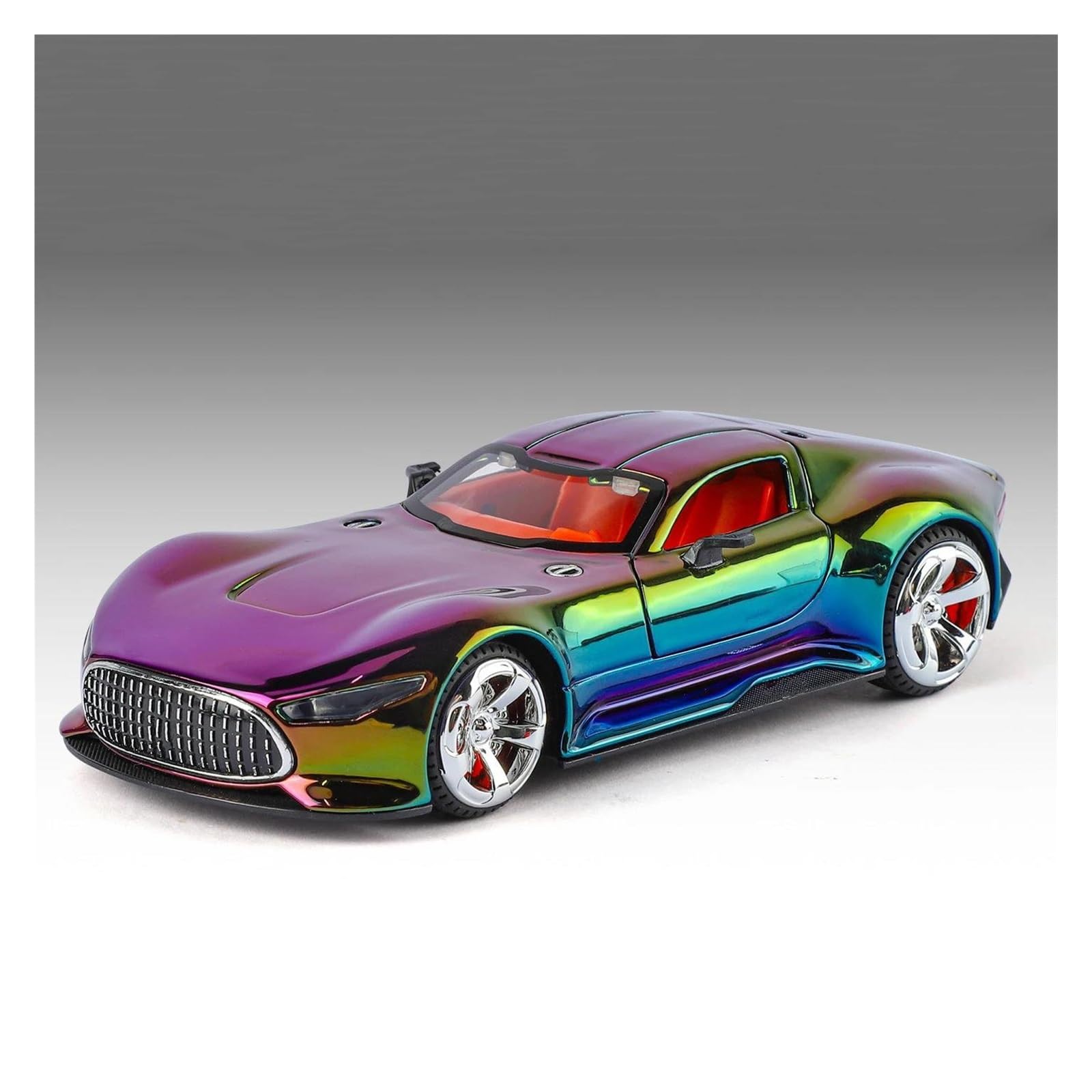 Mocalux Purple Scale Die-Cast Model Car For Benz For Vision Gt Diecast Model Car