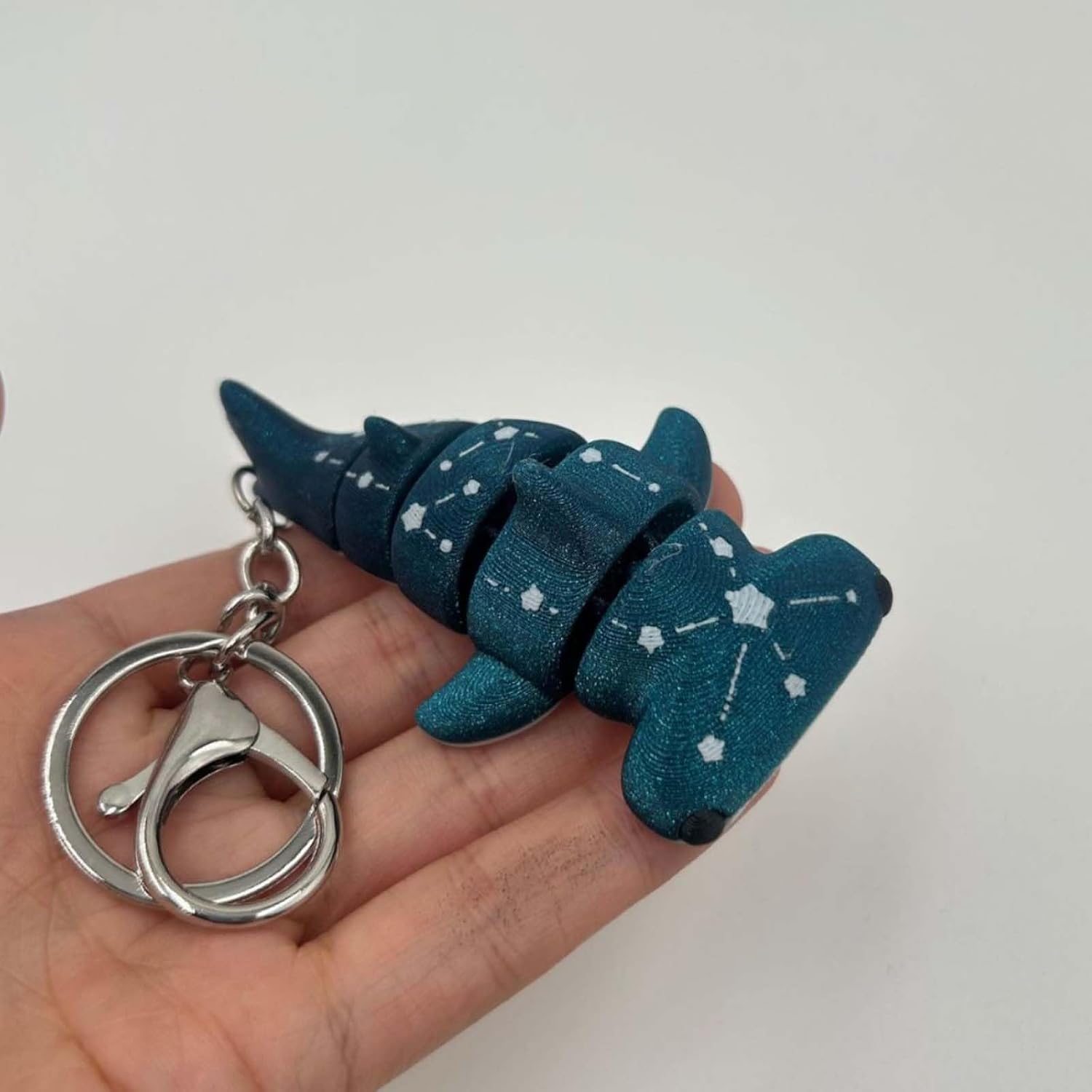 Cute Whale Shark Keychain, Kawaii Purse Bag Charms for Hangbags Backpacks Ocean Fish Gift for Women Men
