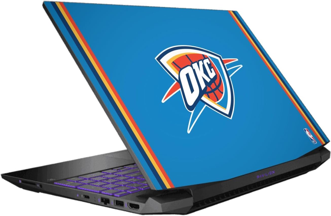 Head Case Designs Officially Licensed NBA Oversized Oklahoma City Thunder Logo Vinyl Sticker Skin Decal Cover Compatible with HP Spectre Pro X360 G2