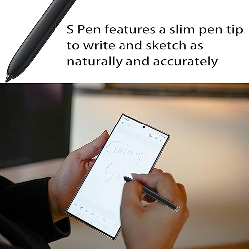 Miniatura 10 de Galaxy S23 Ultra - Lápiz capacitivo de repuesto para Samsung Galaxy S23 Ultra S23 Ultra 5G Galaxy S23 Ultra S Pen sin Bluetooth + pin de expulsión