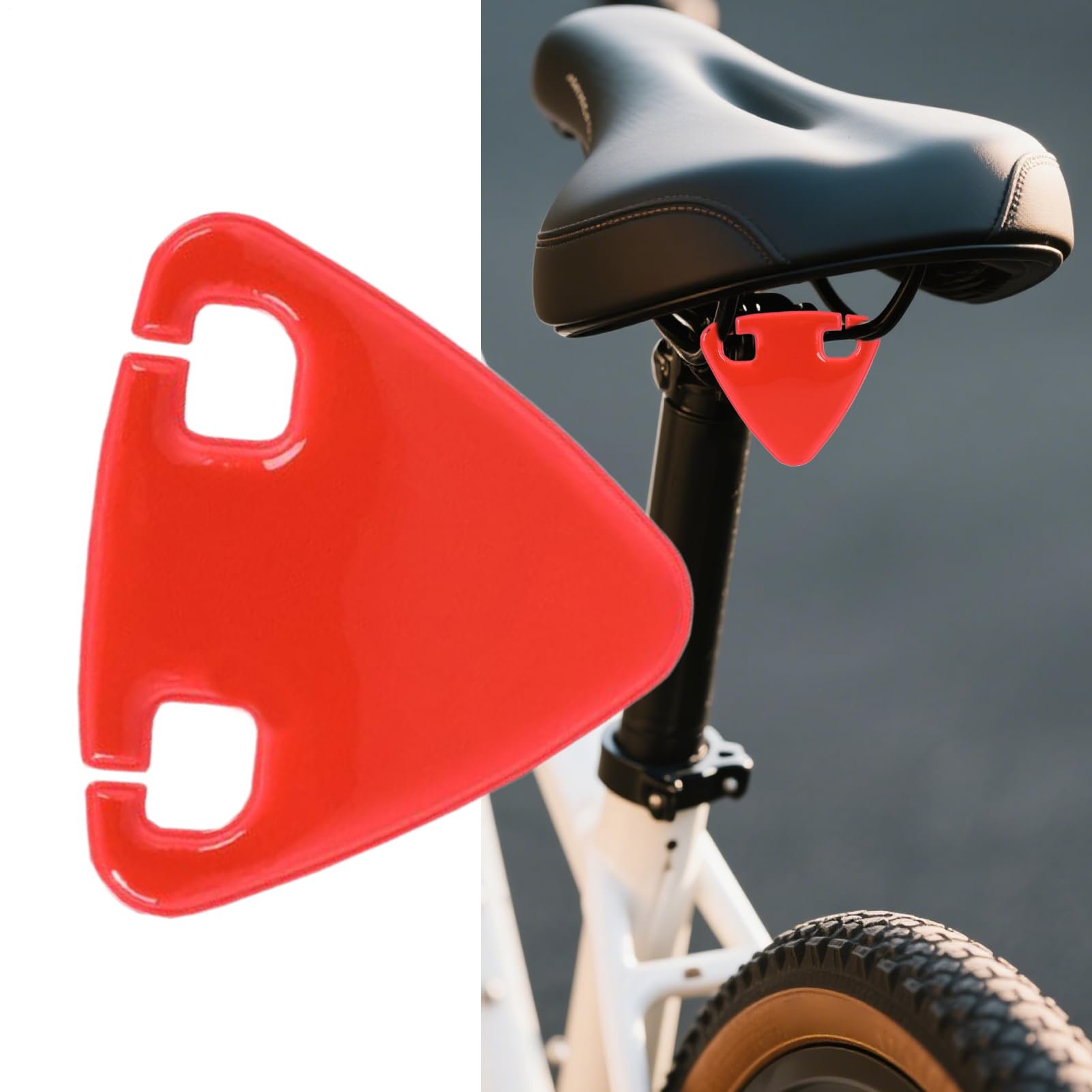 Amazon | 自転車用リフレクター | 夜間の後方反射警告サイン | 男性