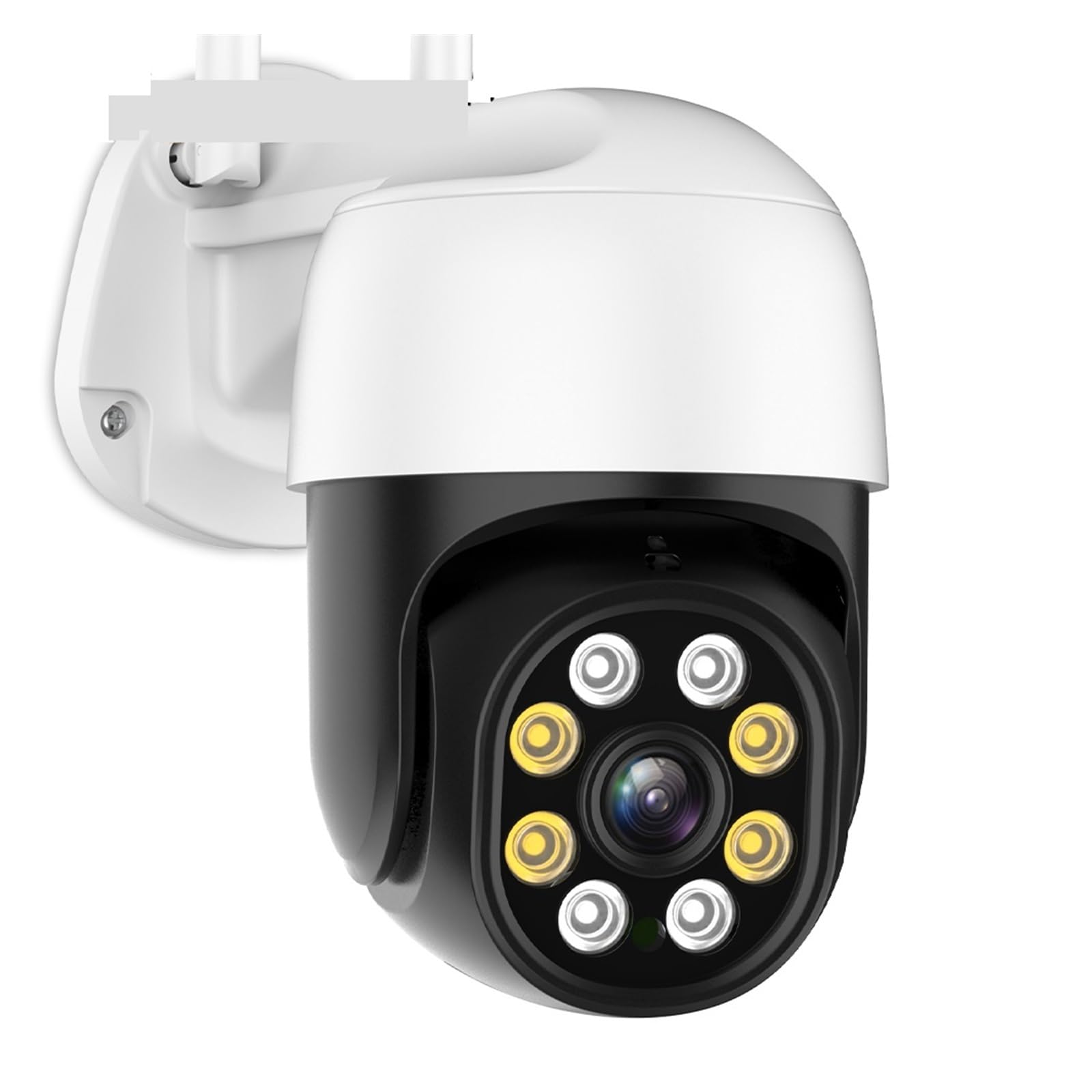 Kamera bezpieczeństwa, Kamera PTZ IP 4K 8MP HD zewnętrzna 4X Zoom cyfrowy kamera telewizji przemysłowej bezpieczeństwa 1080P AI wykrywa automatyczne śledzenie bezprzewodowa P2P(1080P NO Card)