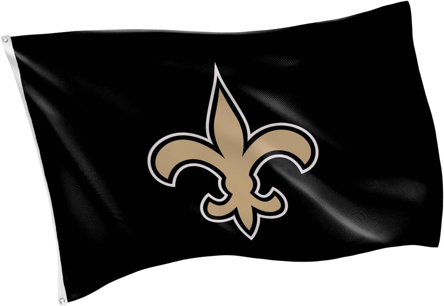 Team Sports America NFL New Orleans Saints 3 x 5 Outdoor Durable House Flag with Grommets | Sport Team Flag & Banner | Indoor Wall Decoration for Room