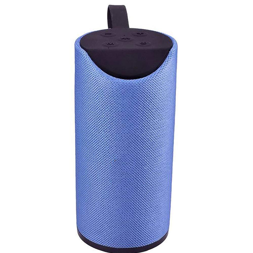 XBUZZ TG-113 Bluetooth High BASS Sound Wireless Portable Rechargable Speaker with AUX, Memory Card, Bluetooth and FM Supported-Multi Colour