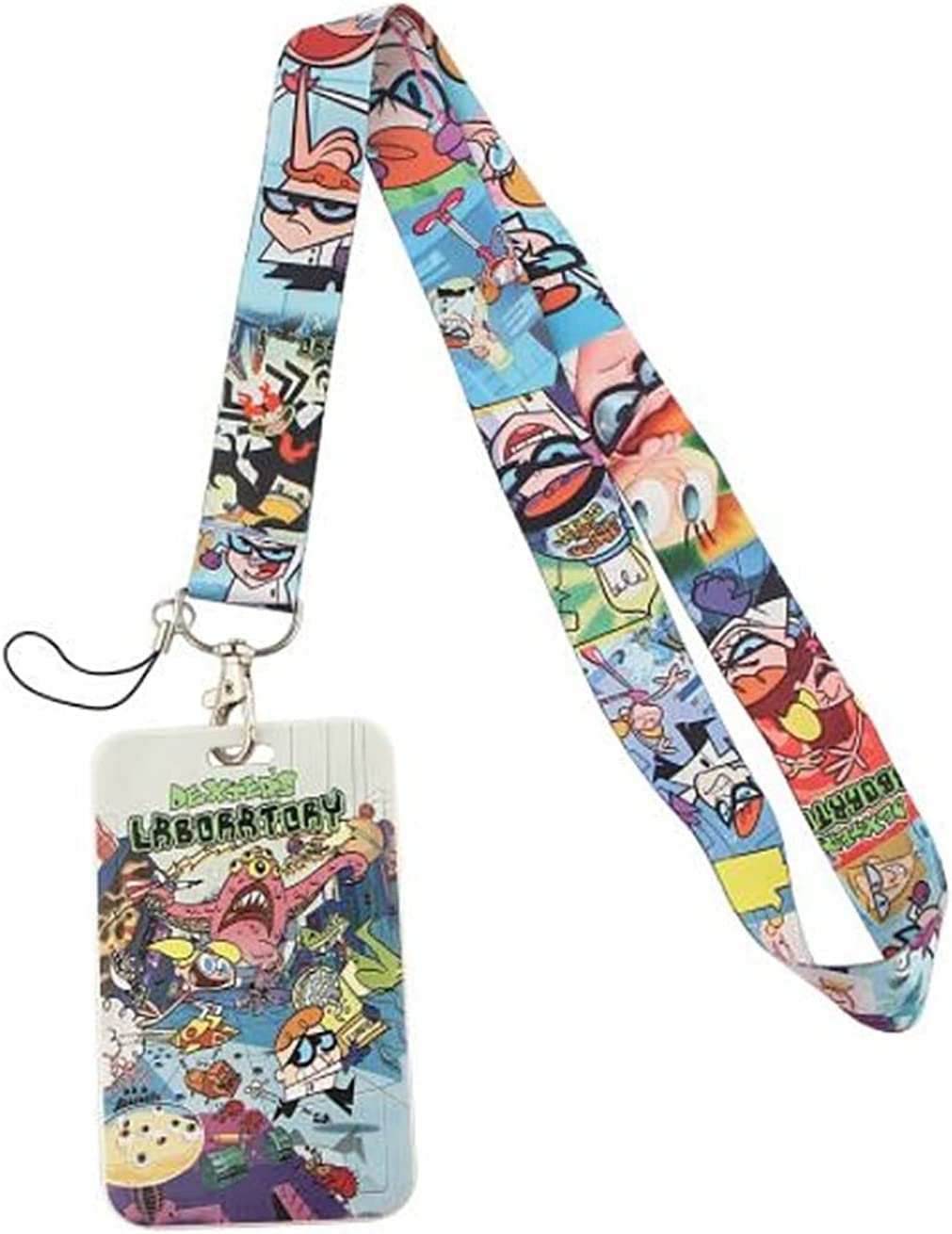 Amazon.com : Classic Cartoon Dexter Lab Characters Lanyard with ID