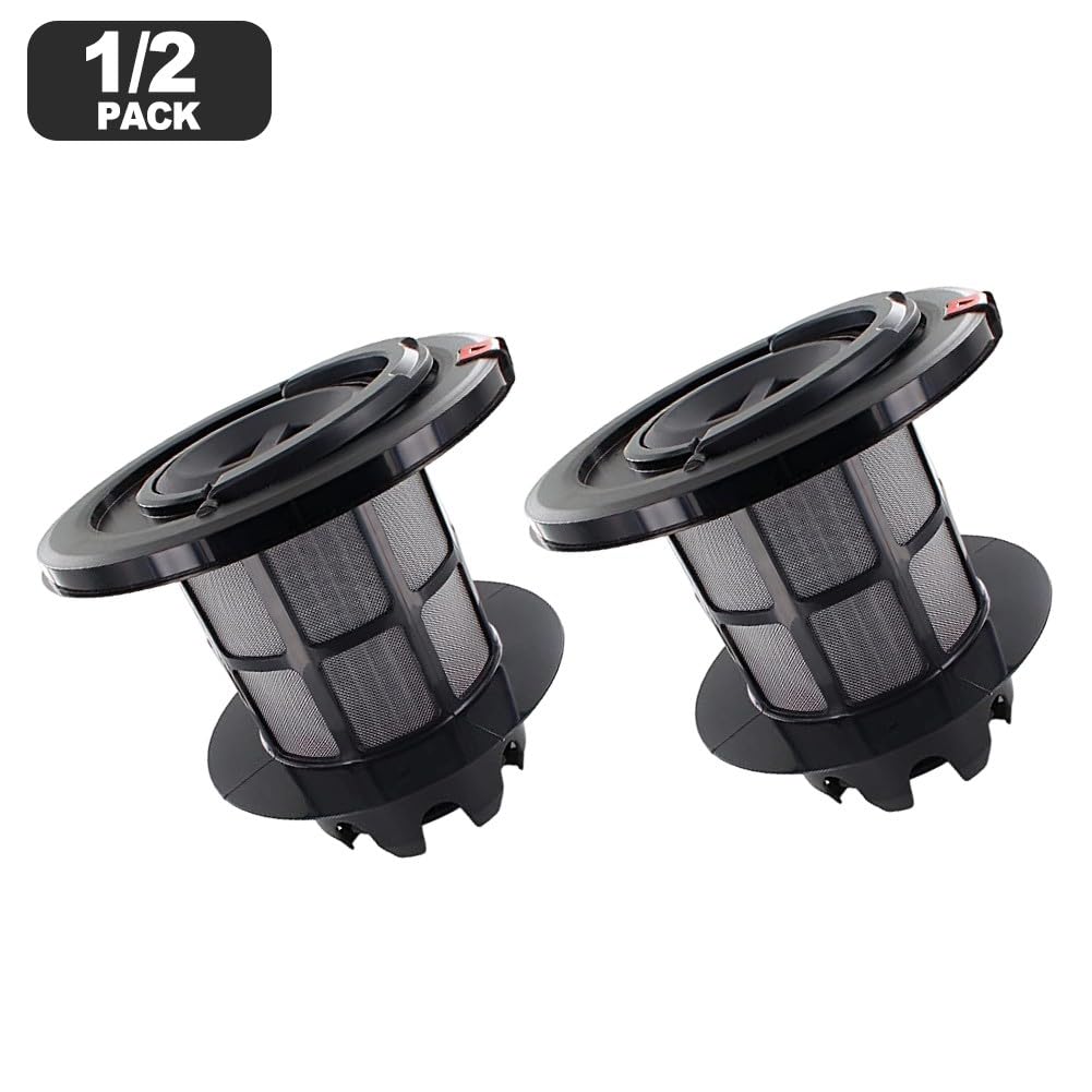ZYNCUE Filtro ciclónico lavable para aspiradoras 00708278 708278 Relaxx'X Prosilence -50 Zoo'O Heyplus 205 mm de diámetro para pieza de repuesto negra filtro de vacío básico
