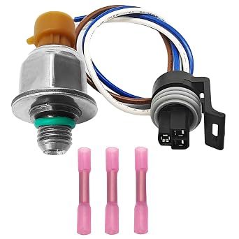 Fuel Injection Pressure Sensor 1845428C92 for 04-10 6.0L Ford Powerstroke