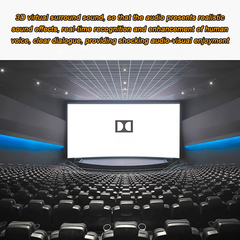 RSGK Audio Home Theater 7.1 con Subwoofer Wireless da 6,5 Pollici, Sistema di Altoparlanti Surround Home Theater per TV-Bluetooth E HDMI Arc