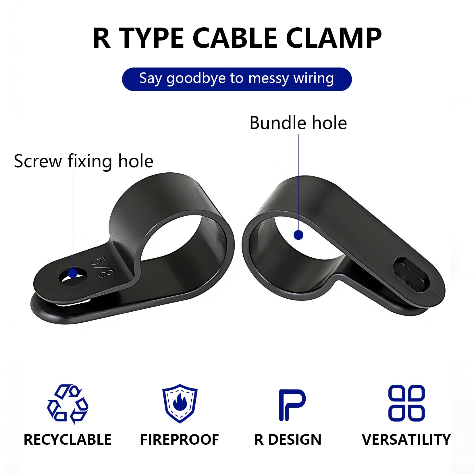 330 Cable Clips - Organize Wires & Cables -3