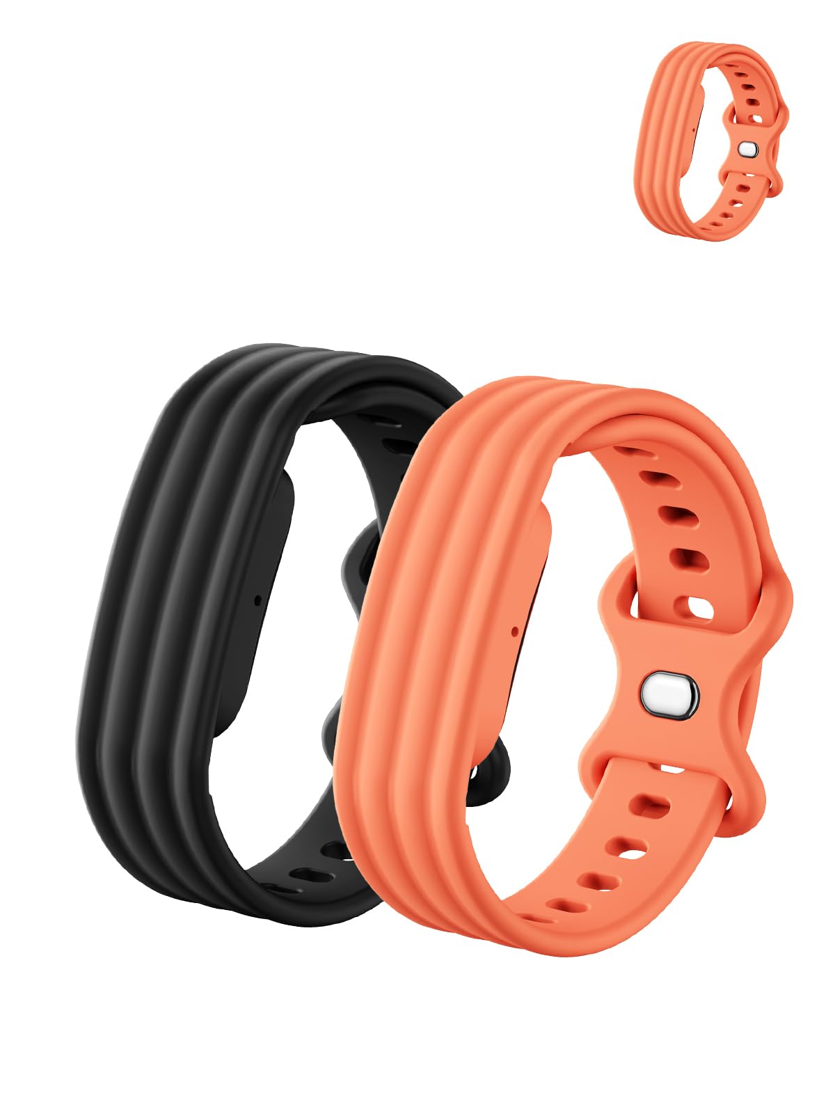 Compatible avec les montres intelligentes Google Fitbit Air, bracelet de rechange en silicone souple et étanche pour Google Fitbit Air.