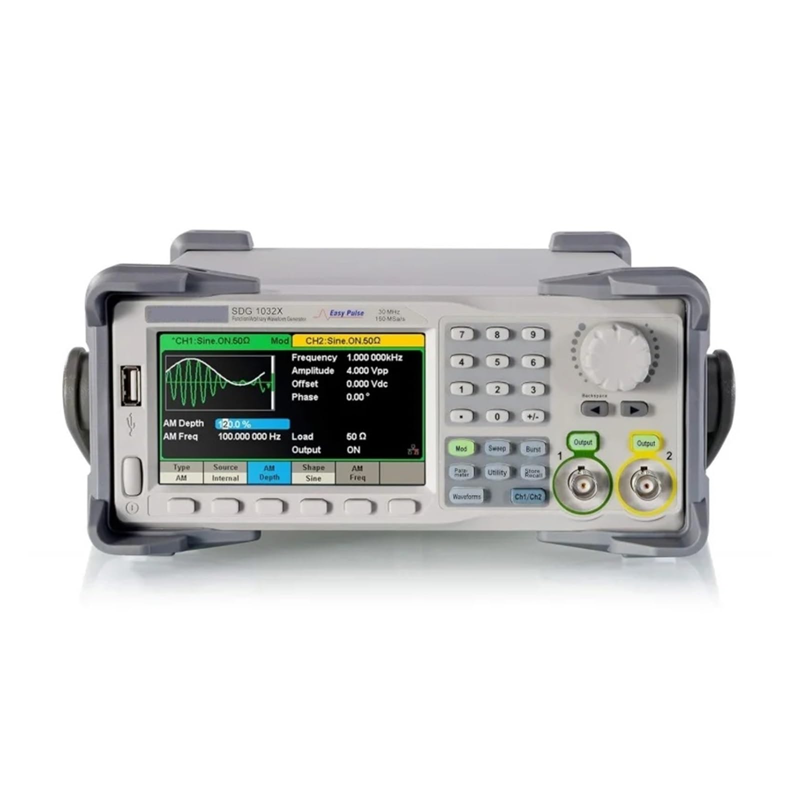 Technologies SDG1032X Arbitrary Waveform Function Generator for Home and Industrial Testing, Science Project