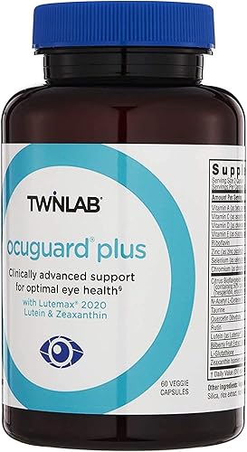 Miniatura 2 de Twinlab Ocuguard Plus - Suplemento ocular con zinc, vitamina A, vitamina C y vitamina D - 60 cápsulas vegetales